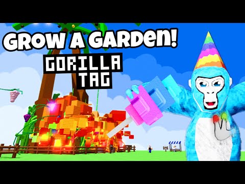 Gorilla Tag Just Added GROW A GARDEN?