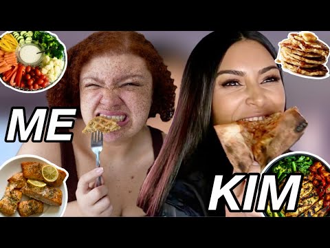 I ate just like KIM KARDASHIAN for a day...