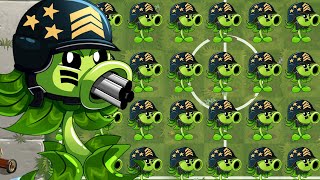 PVZ 2 New Plants Mega Gatling Pea Gameplay - Plants Vs Zombies 2