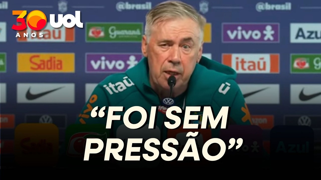 PRESSÃO POR NEYMAR? ANCELOTTI DESCARTA E DIZ QUE PRESSÃO FOI SOBRE QUALIDADE DOS JOGADORES