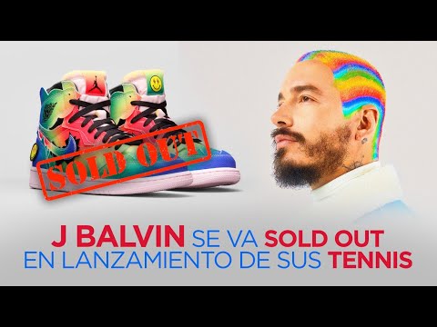 LOS TENNIS DE J BALVIN SE AGOTARON EN 1 MINUTO #MoluscoUrbanNews