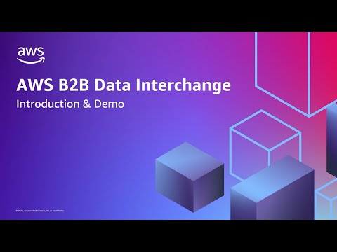 AWS B2B Data Interchange Tech Talk | Amazon Web Services