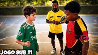JOGO Palácio vs Paraíso - Goleada Absurda do sub 11