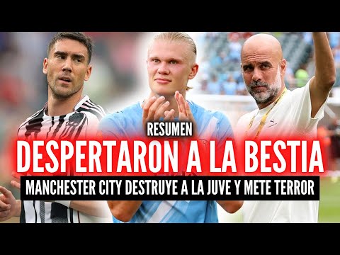 MANCHESTER CITY 5-2 JUVENTUS🏆VOLVIÓ LA MÁQUINA DEL PEP GUARDIOLA💥JUVENTUS JUGARÁ CON REAL MADRID