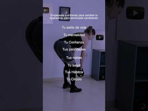 Entrenar no solo cambia tu cuerpo.. Cambia tu mente 💪🏻✨