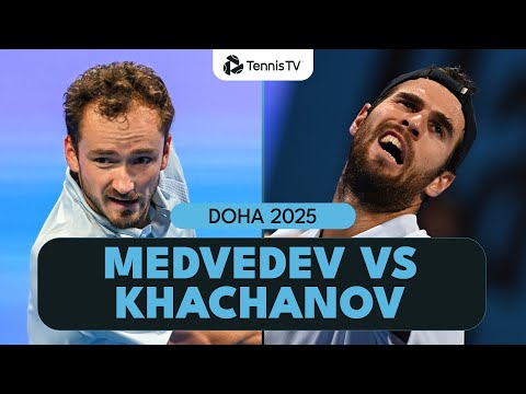 Daniil Medvedev vs Karen Khachanov Marathon 🥵 | Doha 2025 Highlights