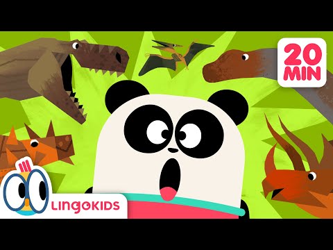 DINOSAURS FOR KIDS 🦖🦕+ More Cartoons for kids | Lingokids