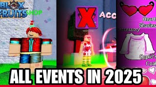 The New Upcoming All Events/Reworks in 2025| Blox Fruit