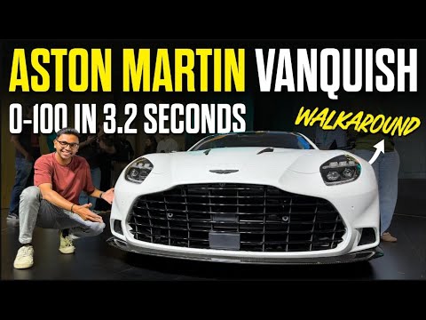 Aston Martin Vanquish Detailed Walkaround  Price, Features, Design  Key Specs