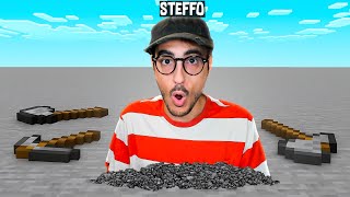 SOPRAVVIVO in un MONDO TUTTO di PIETRA! w/ Nico. - Minecraft