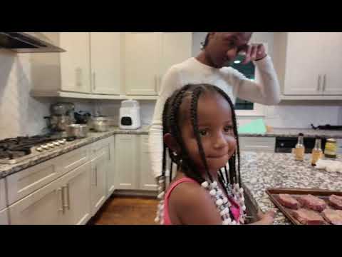 HAPPY FATHERS DAY | COOKING WITH THE GIRLS AND DADDY !! SOO CUTE..