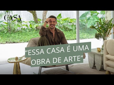 Tour pela casa sofisticada de João Vicente de Castro | CASA VOGUE