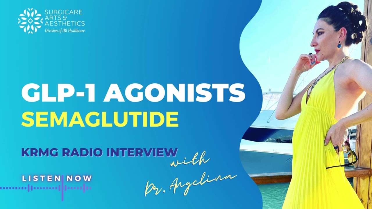 GLP-1 Semaglutide - KRMG Radio Interview with Dr. Angelina Postoev