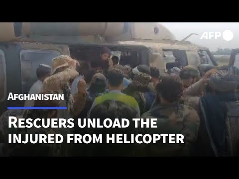 Afghanistan: Injured transported by helicopter after strong quake kills 800 | AFP