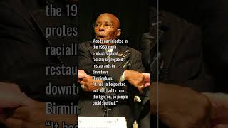 Bishop Calvin Woods Sr., a Civil Rights icon passed away on Saturday, August 16, 2025. #civilrights