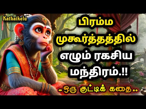 பிரம்ம முகூர்த்தத்தில் எழும் ரகசியம் /secret to waking up in early morning w/Kathaikelu Little Story