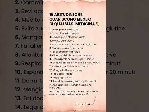 15 Abitudini che Guariscono Meglio di Qualsiasi Medicina 💊