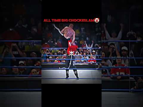 All time biggest chockeslam🔥🔥#wwe #shorts