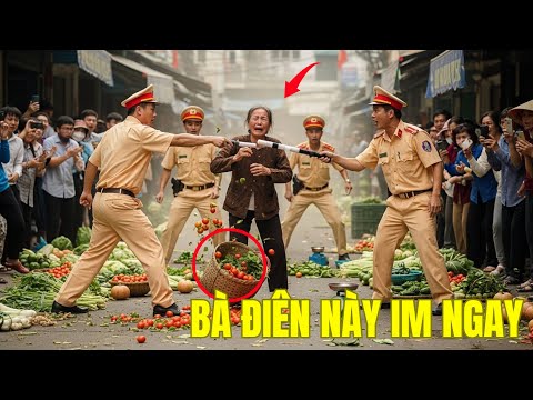 Chỉ Một Câu Sau Khi Bị CSGT Làm Đổ Gánh Rau, Bà Khiến Cả Trạm Phải Cúi Đầu Xin Lỗi