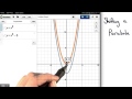 Vertex and Transformations of Parabolas