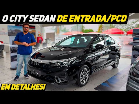 NOVO HONDA CITY SEDAN LX 2025  - O CITY DE ENTRADA VALE A PENA?