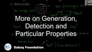 More on Generation, Detection and Particular Properties