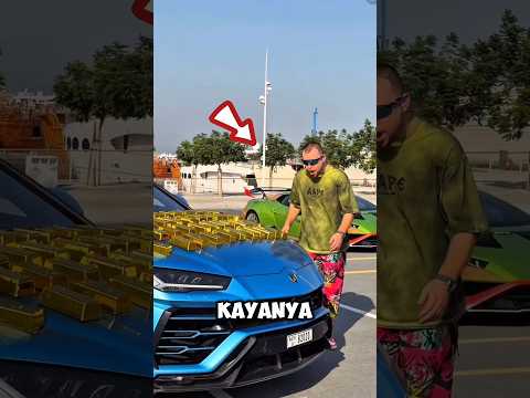 orang kaya ini membagikan batang emas gratis dijalan❗😱 #shorts #shortsvideo