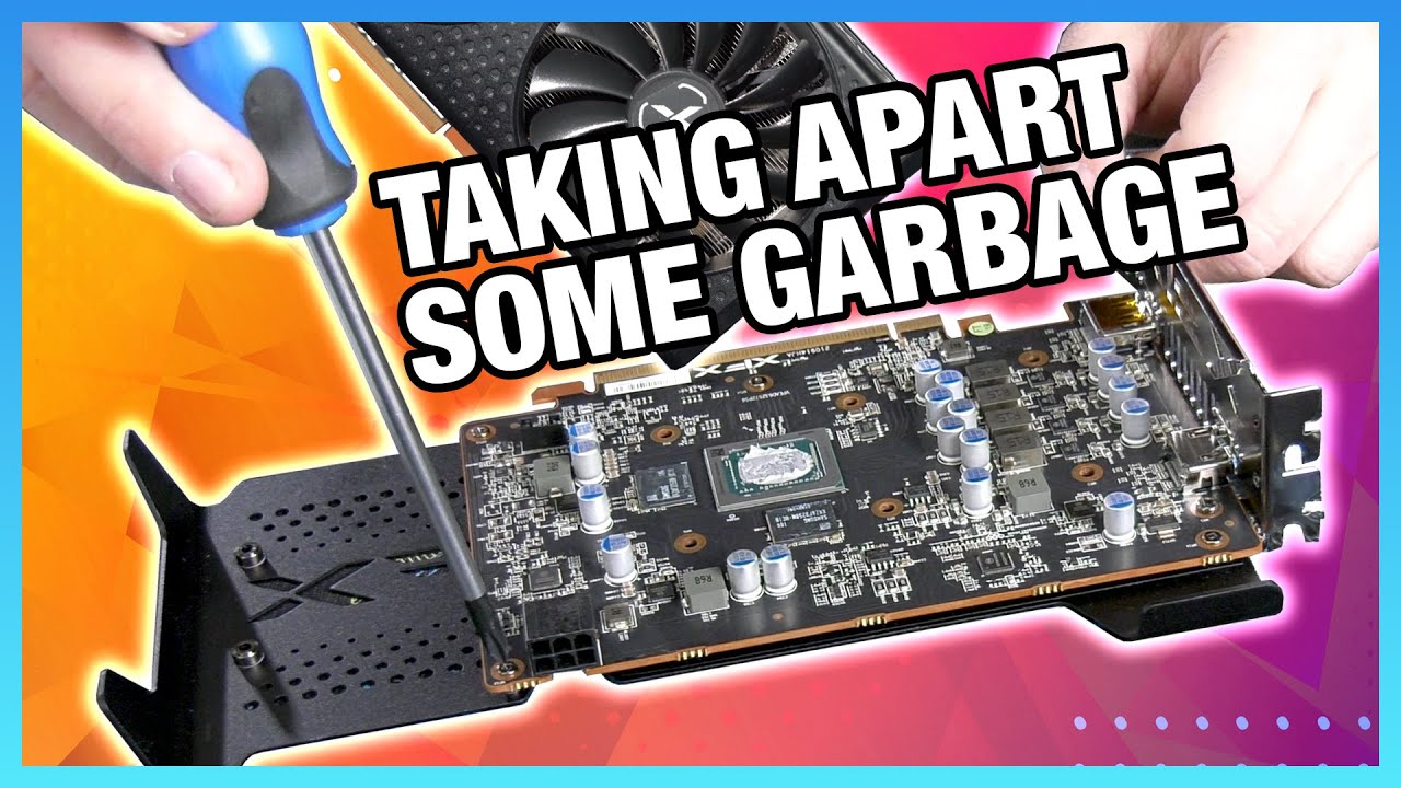 Tearing Down Trash: AMD XFX RX 6500 XT Disassembly