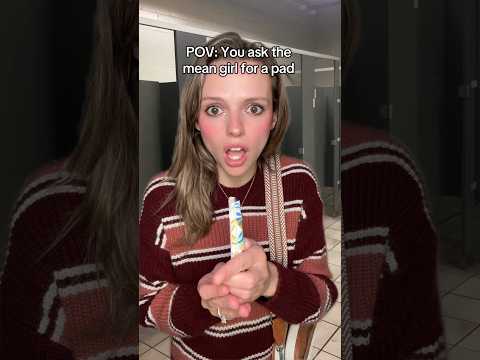 IDK what I would do!! #pov #meangirls #populargirls #schoollife