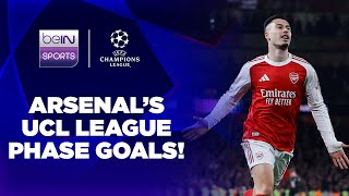 Every Arsenal goal from the league phase! | UCL 25/26 Moments