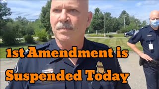 Psycho Cop Loses it Over the 1st Amendment & Assaults Auditor Multiple Times