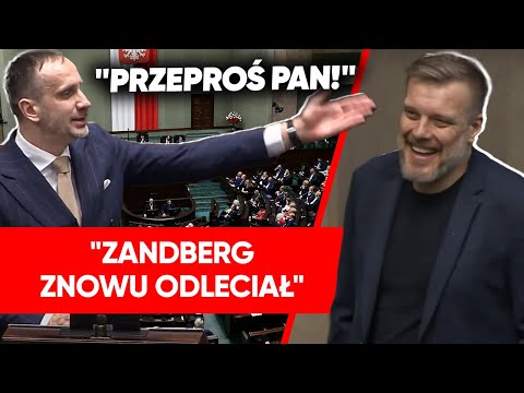 "Zanberg znowu odleciał". Awantura o podatek Belki. Kowalski: Przeproś pan!