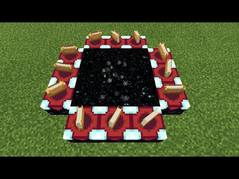 Minecraft - How To Make Custom Portals! (Custom End Portals)