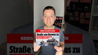 20.06.2026 - Straße von Hormus wieder dicht!