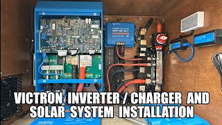 RV Inverter/Charger and Solar System Installation - Lots of Info in the Video and Description Below