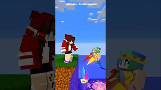 Mermaid Gave a Healing Elixir to the Boy 👦 ( minecraft animation ) #minecraft #herobrine
