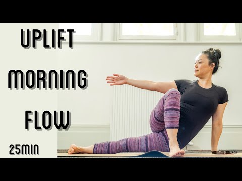 Uplift morning yoga flow | whole body stretch | 25min