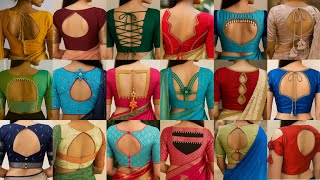 blouse back neck designs new model | blouse back design 2025 | back neck designs for blouse simple