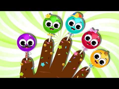 Lollipop Finger Family 🍭 | Nursery Rhymes | Nursery Rhymes Street