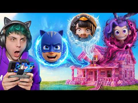 I PJ MASK entrano NELLA CASA di LILY LOVEBRAIDS!!!