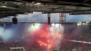 Effzeh Köln vs Hamburg - 2025/2026 pyro