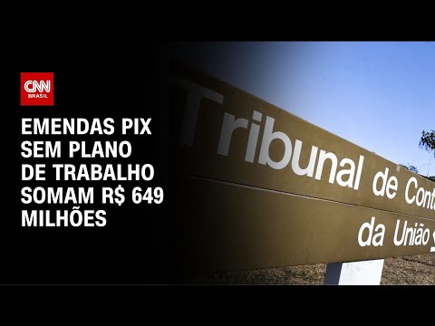 ​Luísa Martins: Emendas pix sem plano de trabalho somam R$ 649 milhões | LIVE CNN