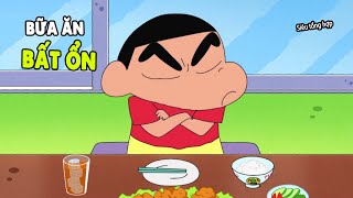 Siêu Tổng Hợp Shin #117 - Thử Thách Cấm Cười Khi Ăn | Shin Tập Mới Để Ăn Cơm | Shin Cậu Bé Bút Chì