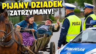 Policja zatrzymała babcię z pijanym dziadkiem i cała wieś pęka ze śmiechu 😂