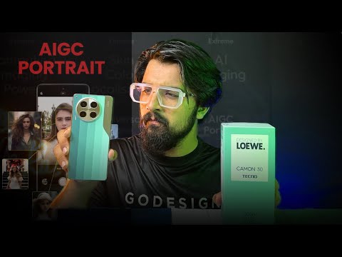 Tecno Camon 30 LOEWE Edition🔥 Budget Phone with AI Features ft. AIGC Portrait.