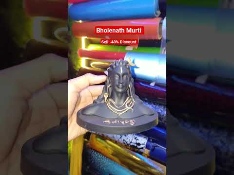 Adi Yogi Beautiful 🙏 Design art Murti 🤩 #Murti #adiyogi #shorts