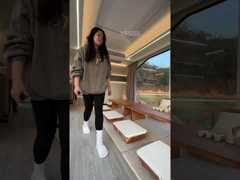 A solitary life of one person #lifestyle #prefabhouse #vessel微宿  #tinyhouse #vessel 微宿太空舱