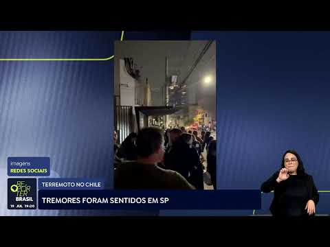 Terremoto que atinge Chile causou tremores em São Paulo