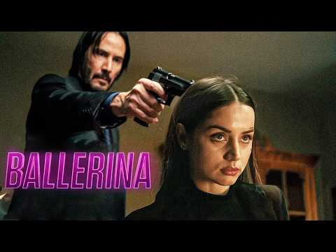 لقد أرسلوا جون ويك بنفسه لإيقافها. لكن لما سمع قصتها قرر يساعدها Ballerina And John Wick
