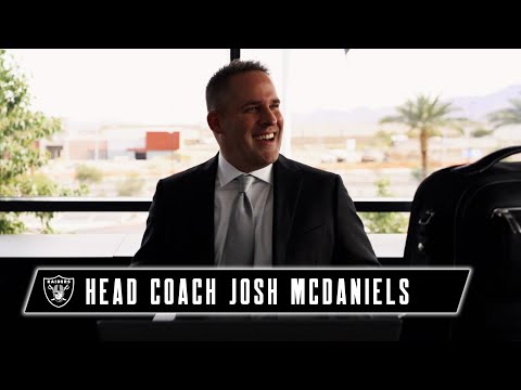 Josh McDaniels Is Already Building Relationships as the Leader of the Raiders | NFL video clip